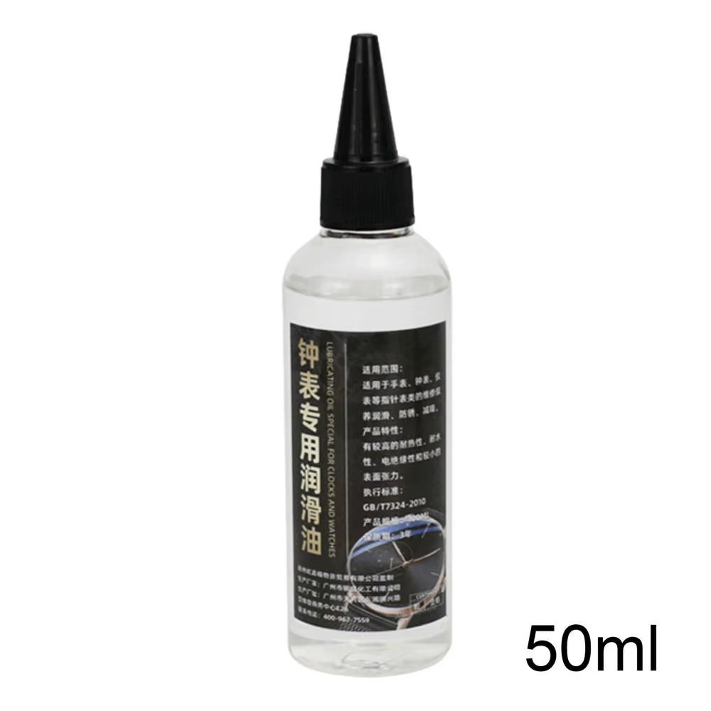 Lubricant Oil for Watches 10Ml/50Ml Professional Clock Oil Waterproof Synthetic Oil Maintenance Watchmaker Tool Repair Tools