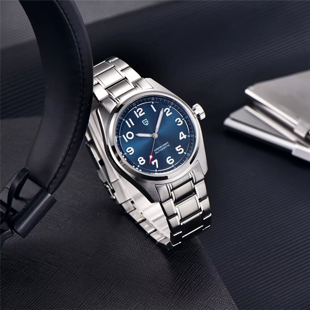 2024 New 38MM  Top Brand Men'S Pilot Automatic Mechanical Watch Nh35A/Yn55A/Yn56A Sapphire Waterproof 200M Men