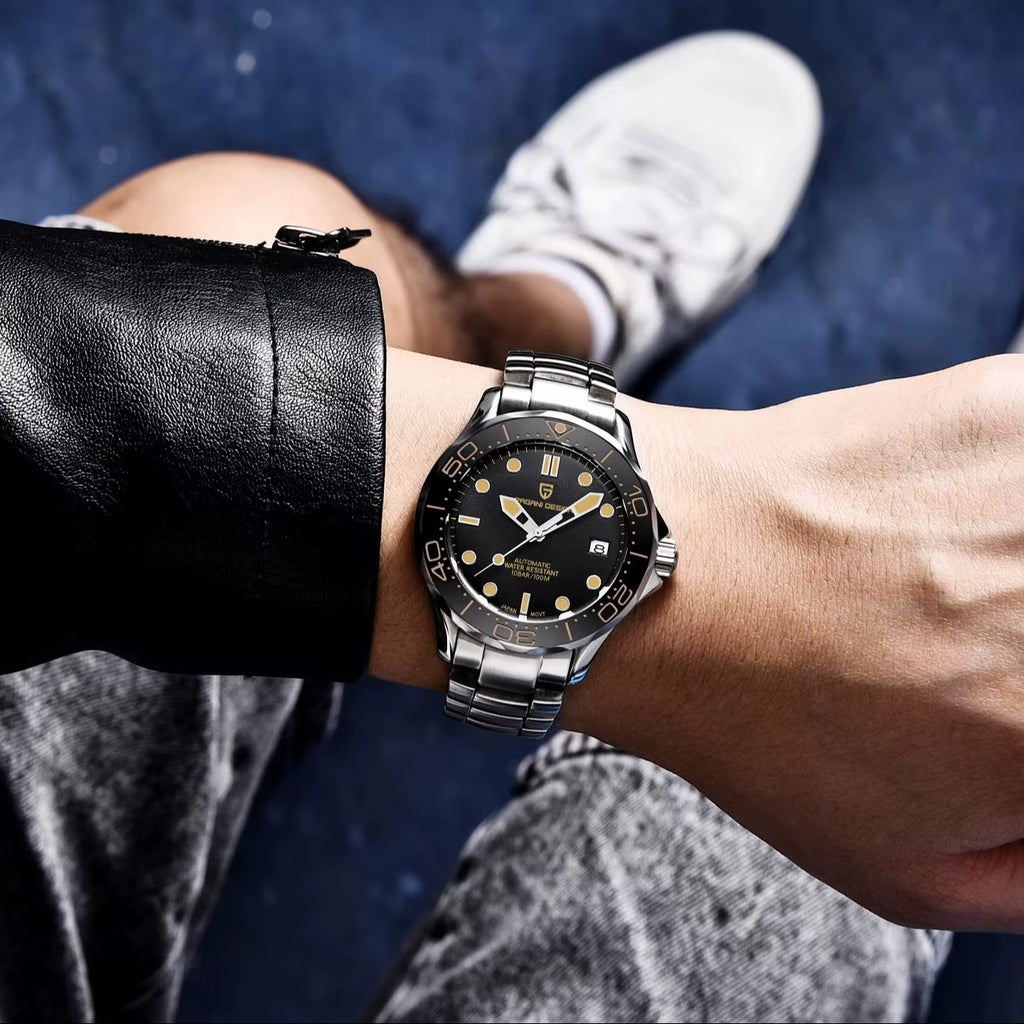 Men'S Watches Luxury Automatic Watch for Men 2025 New Waterproof NH35A Mechanical Wrist Watch Men Sapphire Crystal