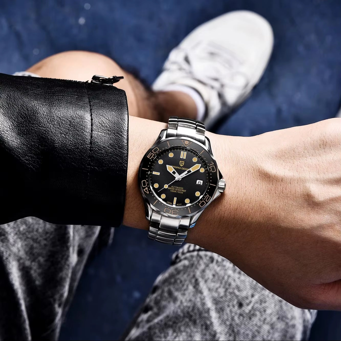 Men'S Watches Luxury Automatic Watch for Men 2025 New Waterproof NH35A Mechanical Wrist Watch Men Sapphire Crystal