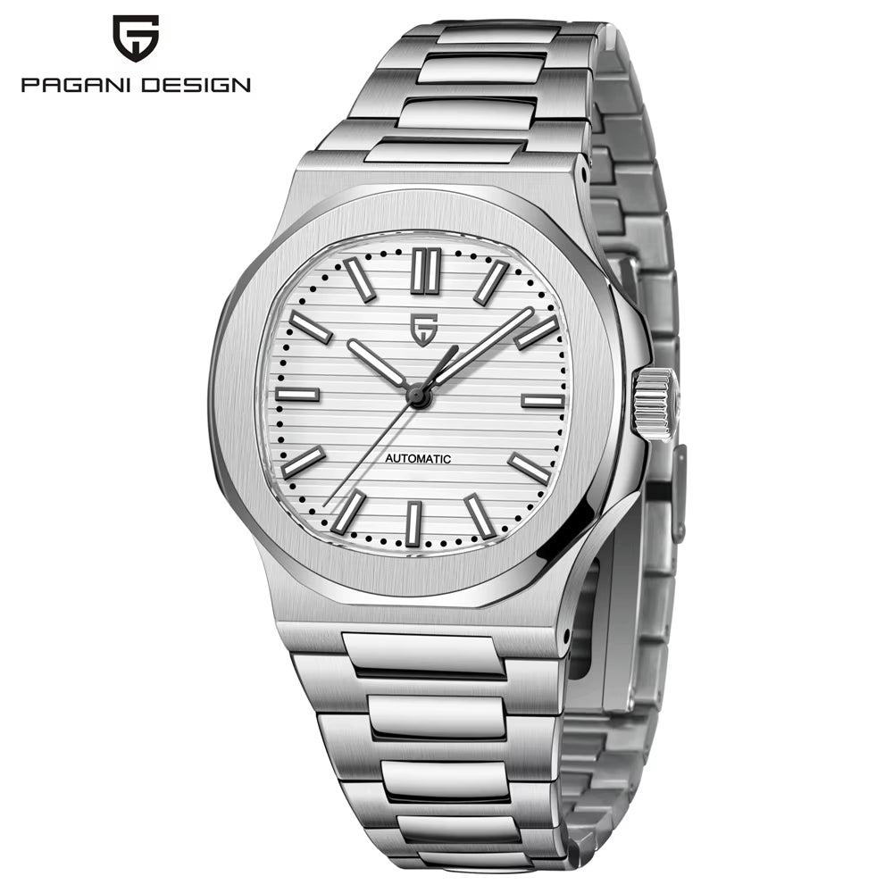 2025 New Men'S Watches Luxury Automatic Watch for Men Mechanical 40MM Wristwatch Stainless Steel AR Sapphire Glass