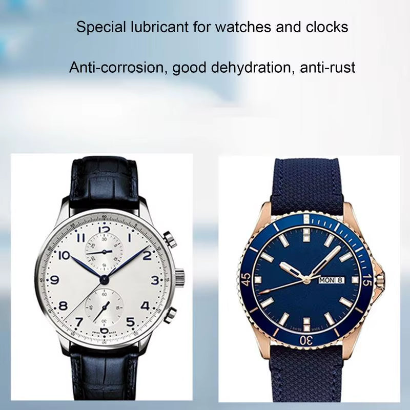 Lubricant Oil for Watches 10Ml/50Ml Professional Clock Oil Waterproof Synthetic Oil Maintenance Watchmaker Tool Repair Tools