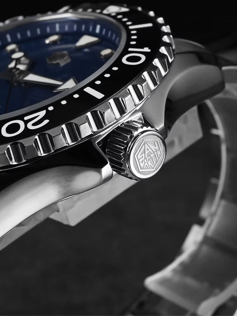 New 44Mm Luxury Men'S Diving Watch Classic High Quality NH35 Automatic Mechanical Sapphire BGW-X1 20Bar Reloj SN0009