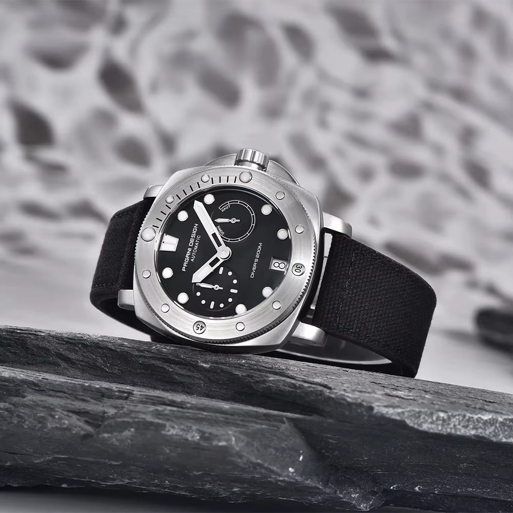 2023  New Fashion and High-End Men Mechanical Wristwatch Stainless Steel Sapphire Glass 20Bar Waterproof Men Watch