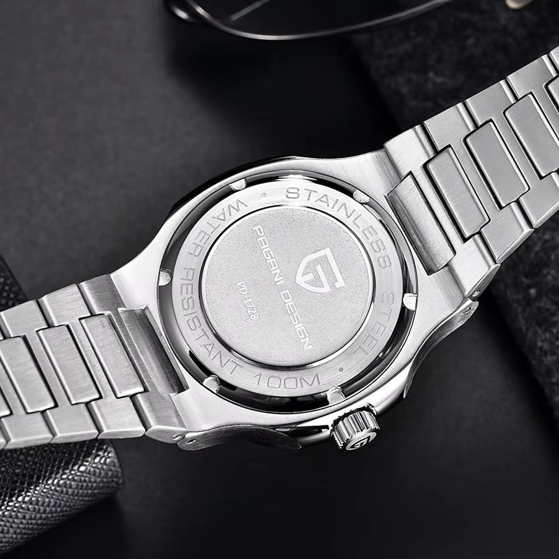 2025 New Watches Mens Luxury Seagull ST6 Mechanical Mens Automatic Watches Sapphire Stainless Steel Waterproof