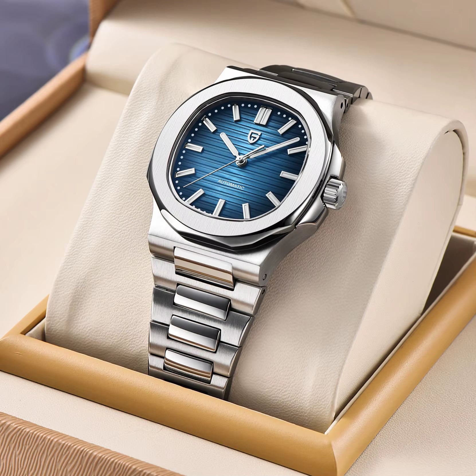 2025 New Men'S Watches Luxury Automatic Watch for Men Mechanical 40MM Wristwatch Stainless Steel AR Sapphire Glass