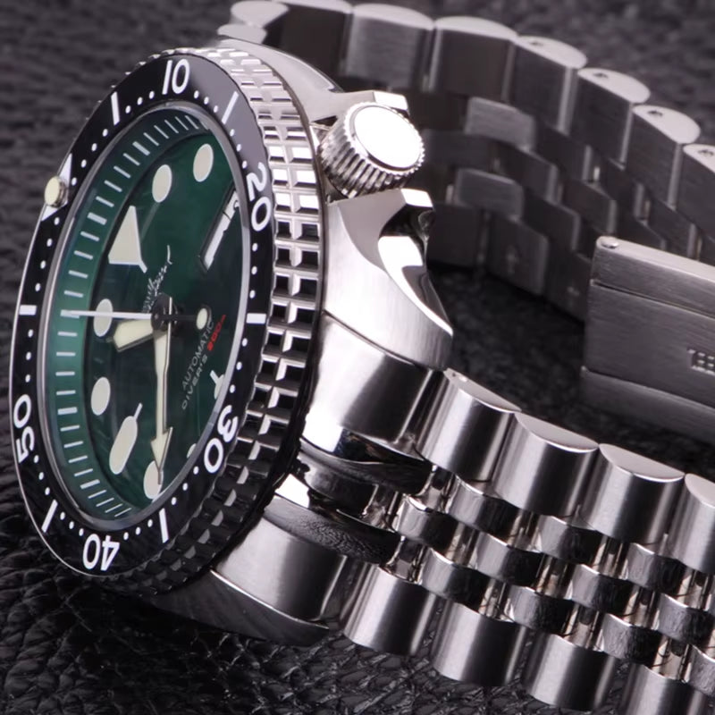 Sharkey SKX007 Vintage Diver Watch Mechanical Men Watches 200M Sapphire Crystal Luminous NH36 Automatic Movement Watch