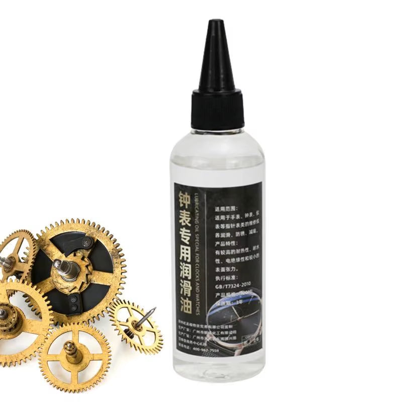 Lubricant Oil for Watches 10Ml/50Ml Professional Clock Oil Waterproof Synthetic Oil Maintenance Watchmaker Tool Repair Tools