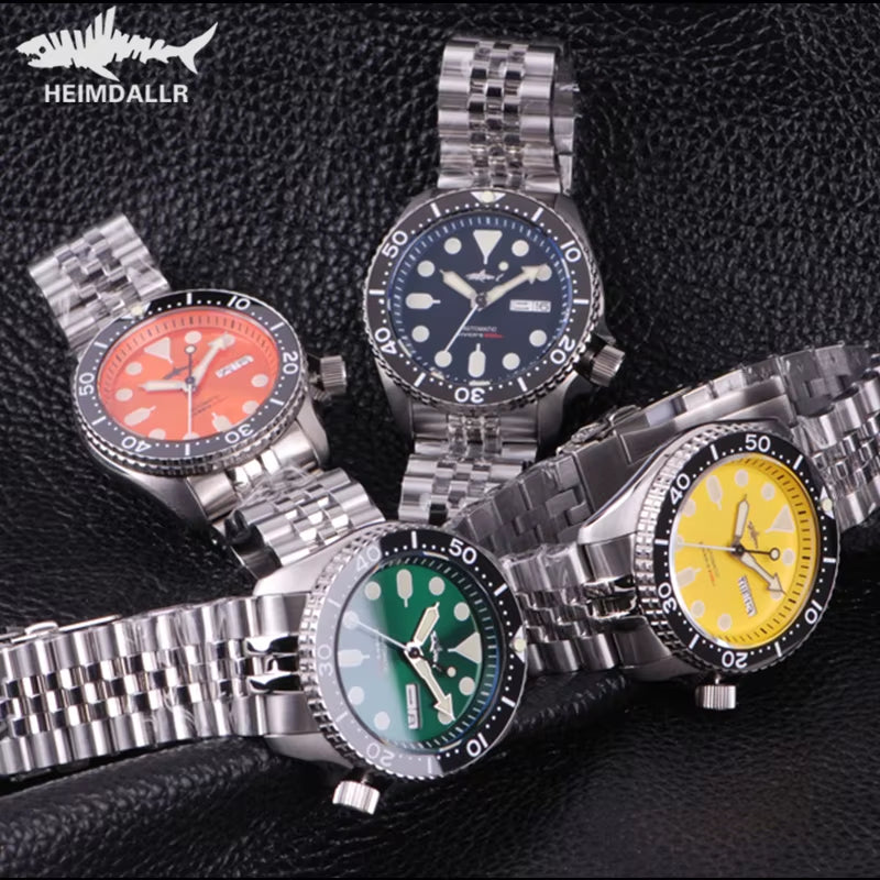 Sharkey SKX007 Vintage Diver Watch Mechanical Men Watches 200M Sapphire Crystal Luminous NH36 Automatic Movement Watch