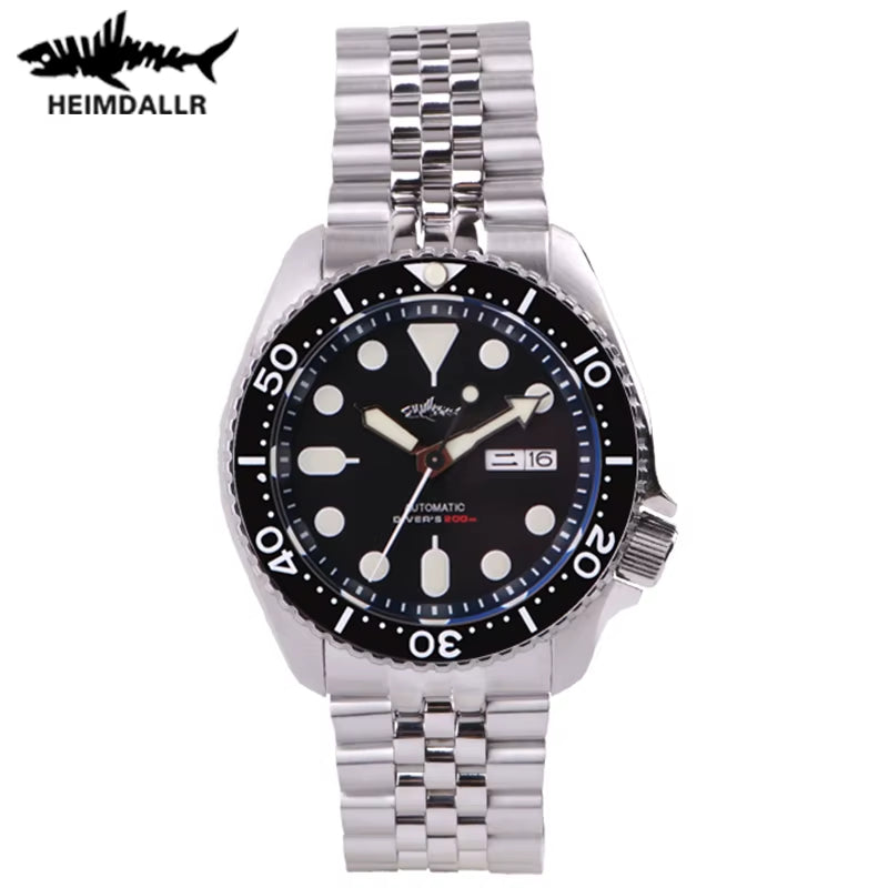 Sharkey SKX007 Vintage Diver Watch Mechanical Men Watches 200M Sapphire Crystal Luminous NH36 Automatic Movement Watch