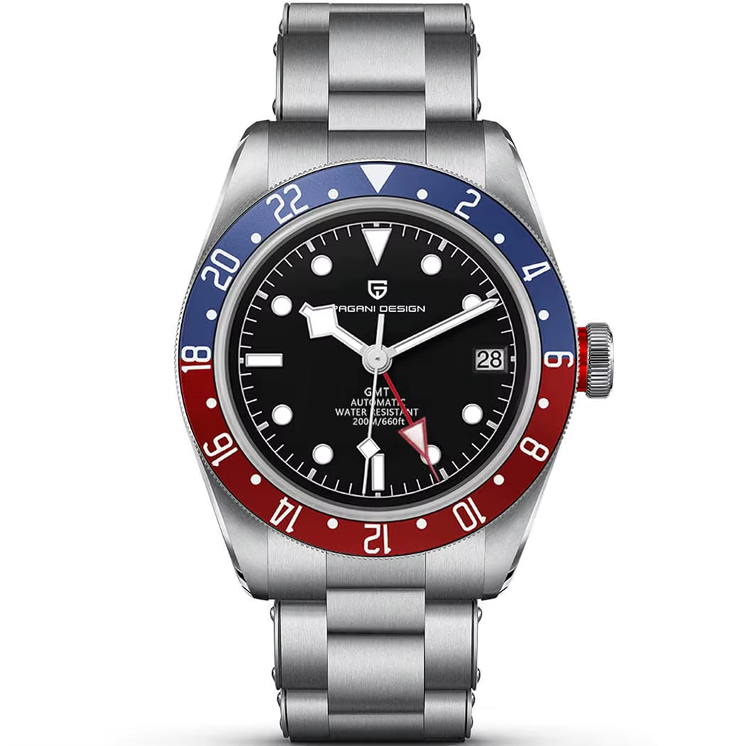 2025 BB40 GMT Men'S Watches Top Brand Luxury Mechanical Watch AR Sapphire Waterproof Automatic Watch for Men 1706