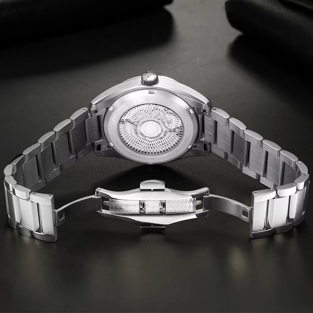 2024 New Luxury Men Mechanical Wristwatches 10Bar Waterproof Japanese NH35 Movement Automatic Watch Steel Watch for Men