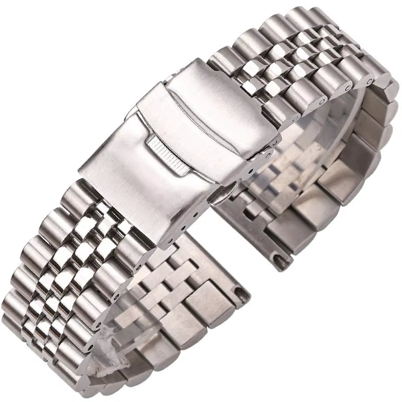 Stainless Steel Watch Strap Bracelet for SKX007 SKX009 18Mm 20Mm 22Mm 24Mm Women Men Silver Solid Metal Watchband Accessories