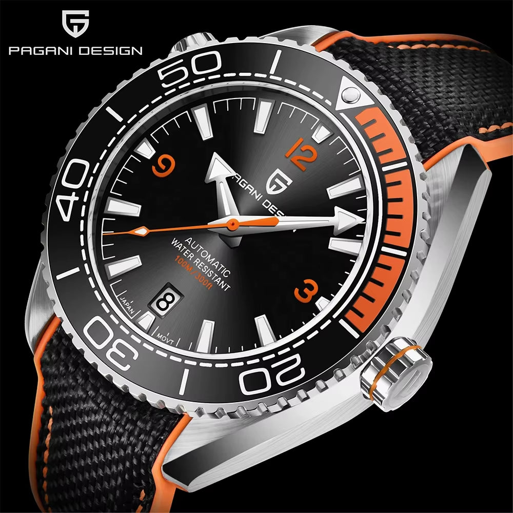 2024 42MM Ceramic Bezel Men Mechanical Wristwatches Fashion Sapphire Glass Watch Japan Movement Automatic Watches