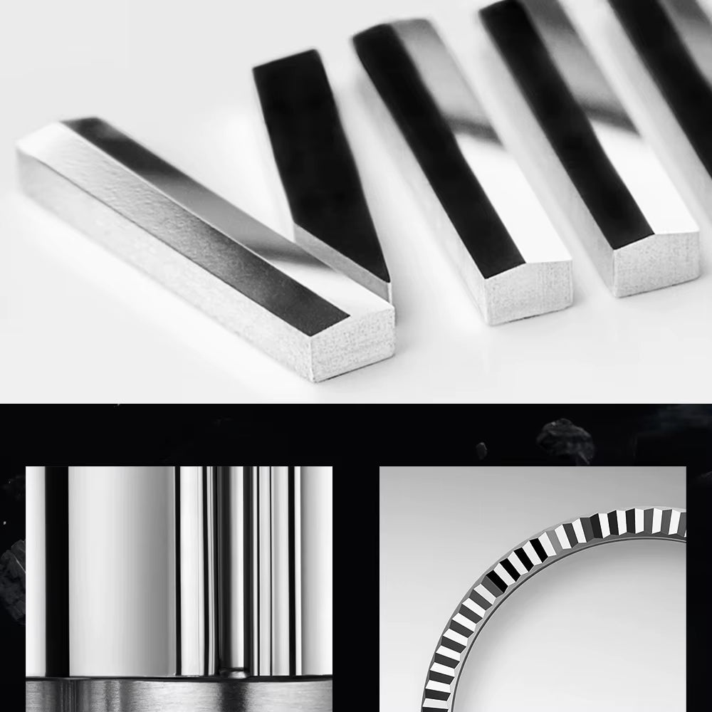 Men'S Mechanical Watches Luxury Meteorite Dial Automatic Watch for Men Week 100M Japan MIYOTA 8285 Movement Clock Man