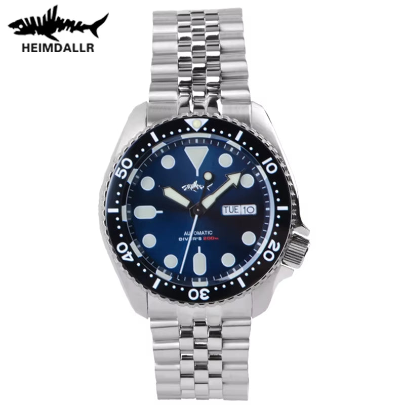Sharkey SKX007 Vintage Diver Watch Mechanical Men Watches 200M Sapphire Crystal Luminous NH36 Automatic Movement Watch