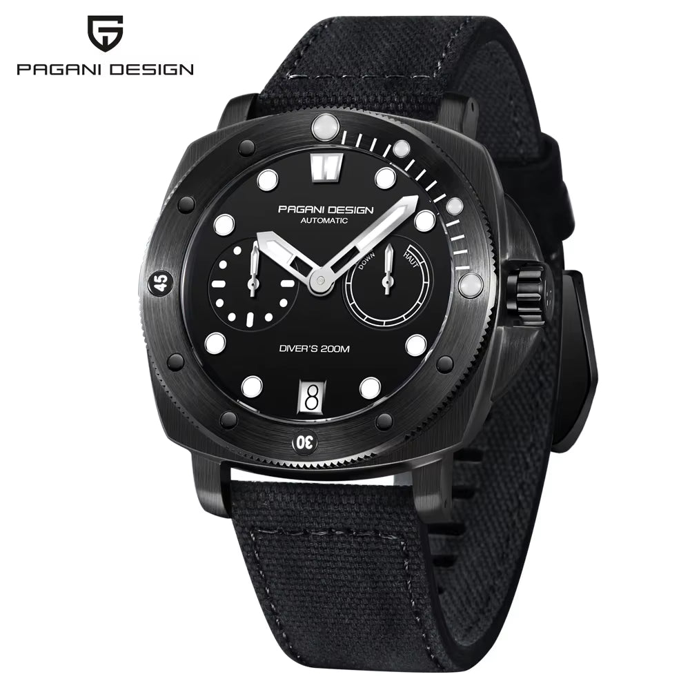 2023  New Fashion and High-End Men Mechanical Wristwatch Stainless Steel Sapphire Glass 20Bar Waterproof Men Watch