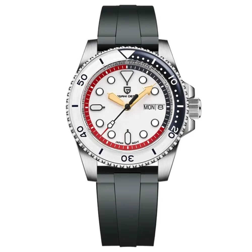 2024 New Men Mechanical Wristwatches Luxury Automatic Watches Week Date NH36 100M Waterproof Reloj Hombre PD1726