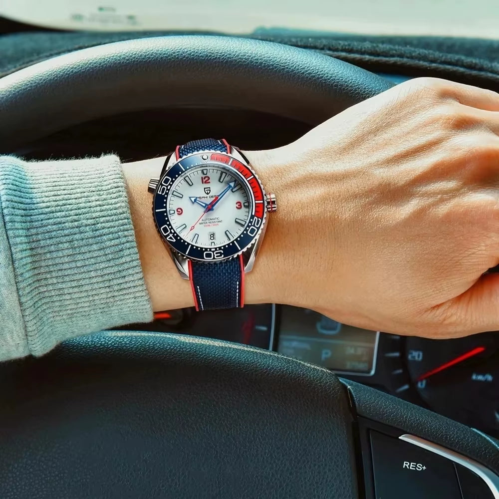 2025  V2 42MM Men Watch Sapphire Luxury Mechanical Wristwatch Japan Movement Stainless Steel Waterproof Men Watches