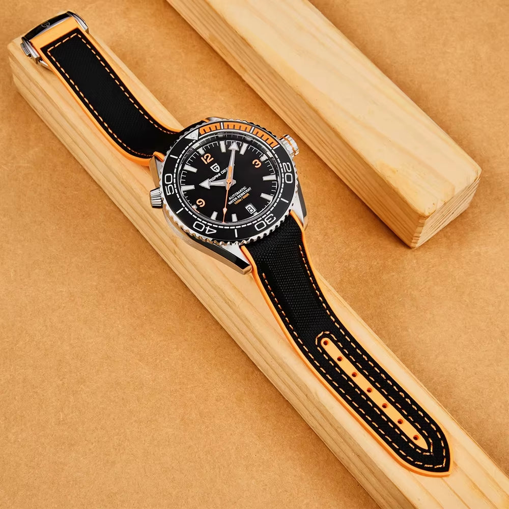 2024 42MM Ceramic Bezel Men Mechanical Wristwatches Fashion Sapphire Glass Watch Japan Movement Automatic Watches