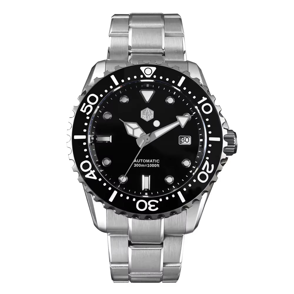New 44Mm Luxury Men'S Diving Watch Classic High Quality NH35 Automatic Mechanical Sapphire BGW-X1 20Bar Reloj SN0009