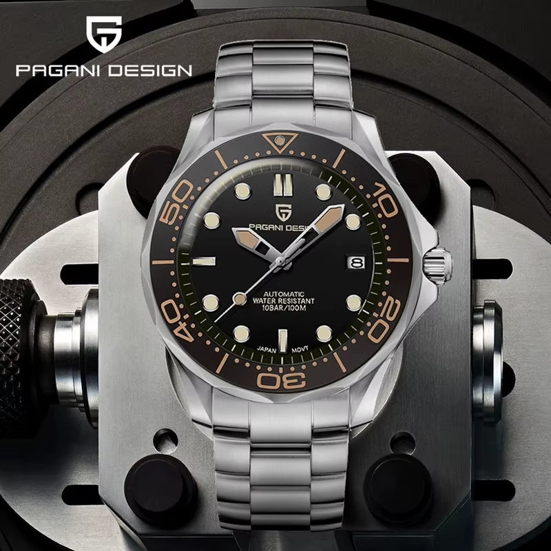 Men'S Watches Luxury Automatic Watch for Men 2025 New Waterproof NH35A Mechanical Wrist Watch Men Sapphire Crystal