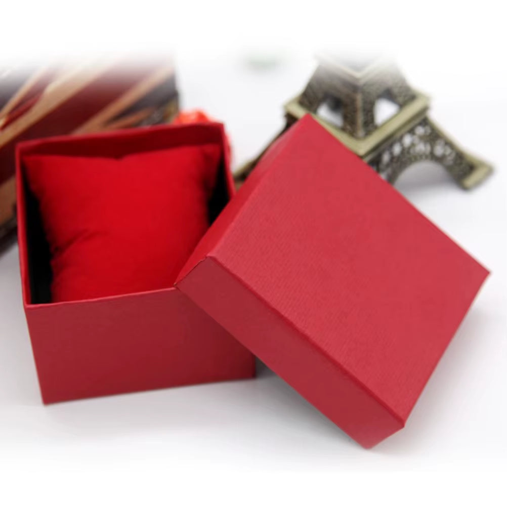 Watch Box Jewelry Wrist Watch Durable Hard Case Square Gift Box for Bracelet Bangle Boxes Gift Box Storage Box