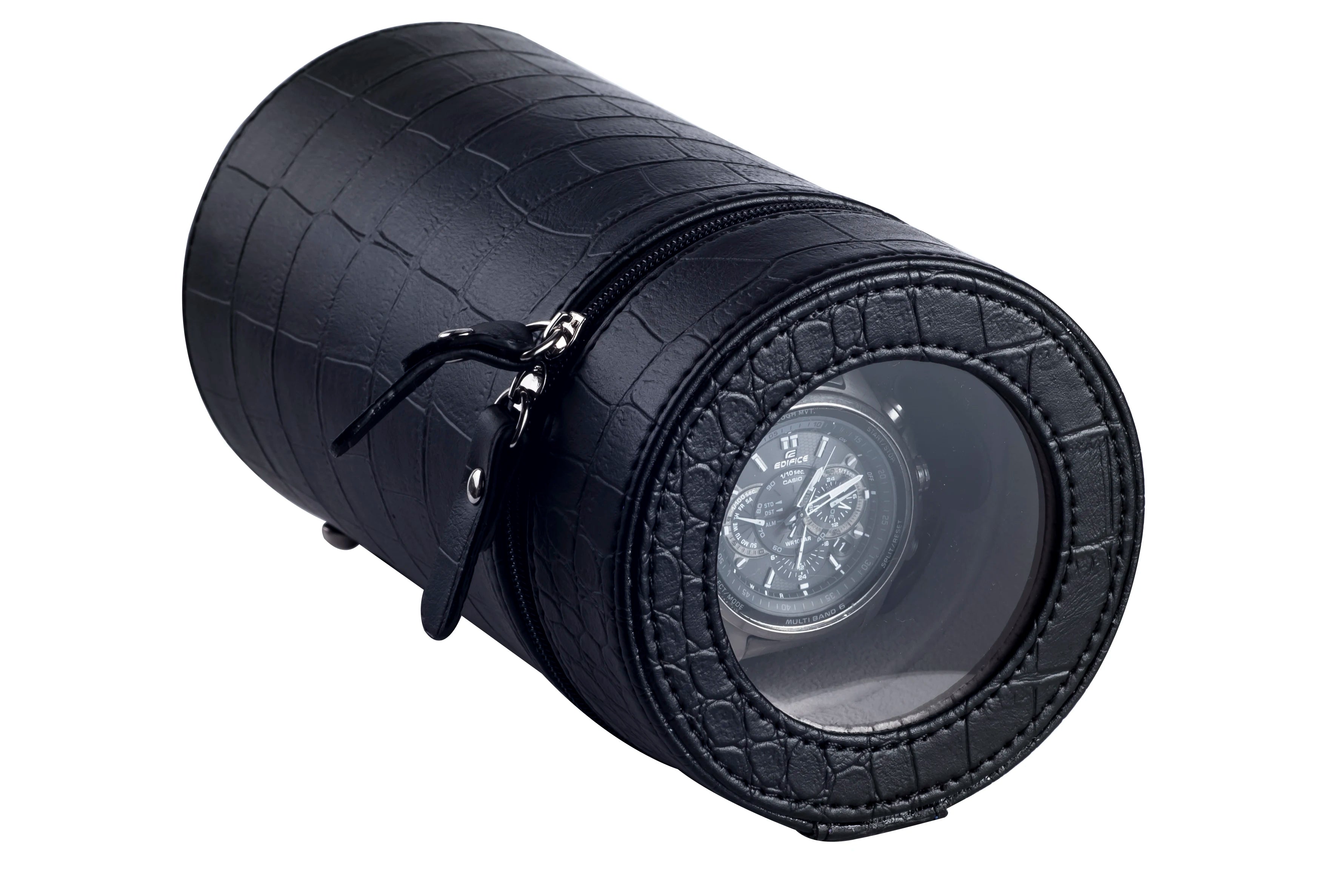 Portable Automatic Watch Winder PU Leather Box for Travel Watch Winder Storage Box Mabuchi Motor