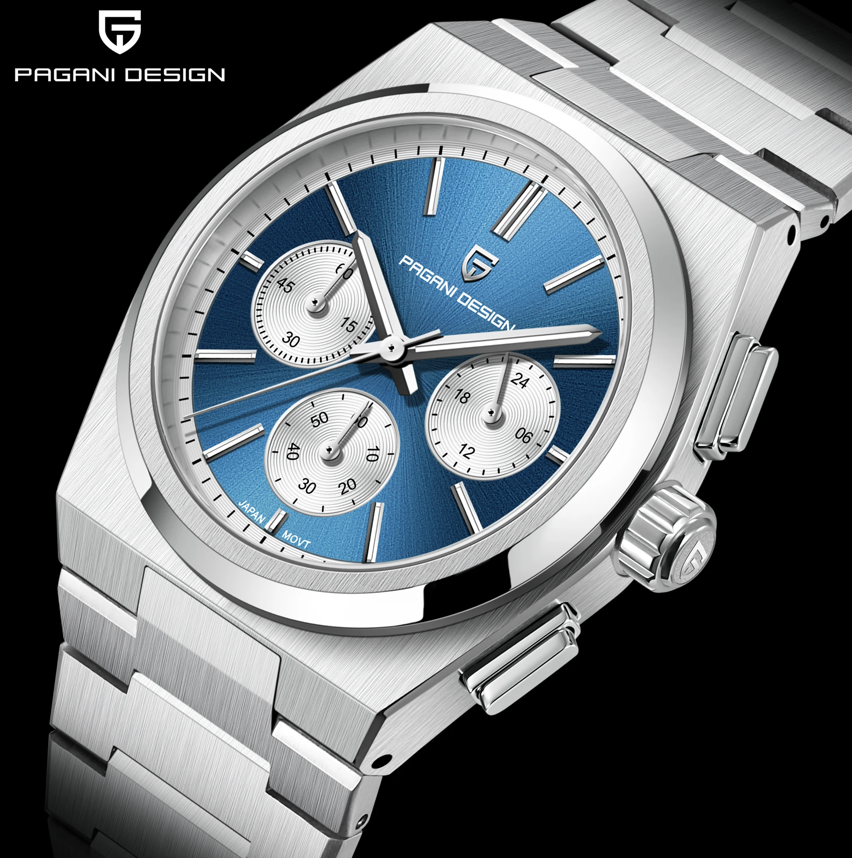 Pagani Design (2024 Release) VK63 Chronograph Men’s Quartz Watch