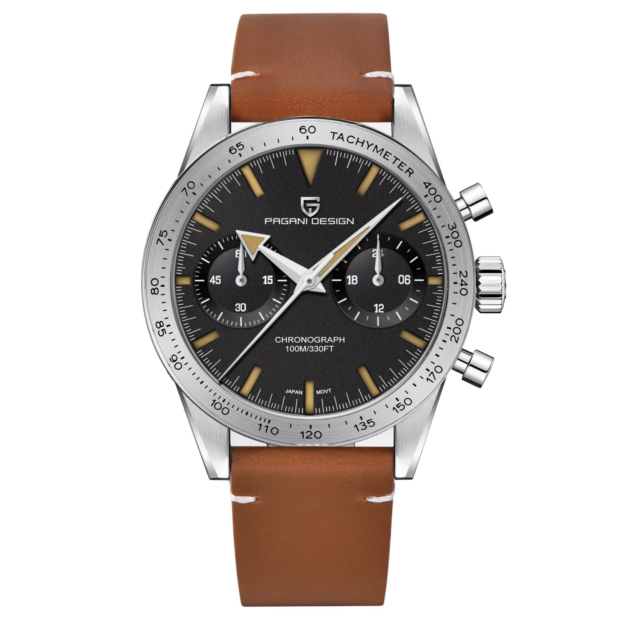 PAGANI DESIGN 2025 New Men'S Watches Top Luxury Man Quartz Wristwatches Chronograph Sapphire Mirror Waterproof Sport Watch Clock