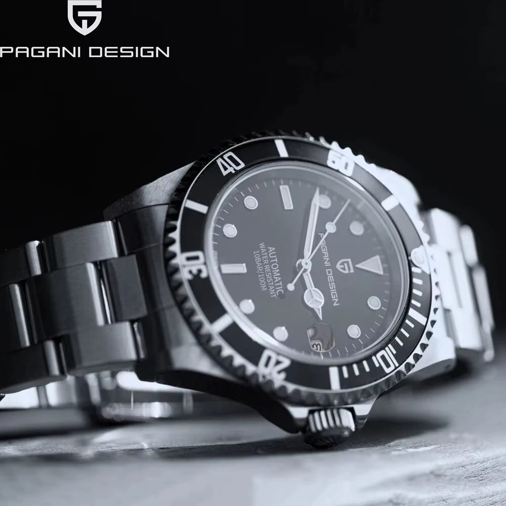 2025 New Men'S Watches Top Brand Luxury Business Wristwatch Men Mechanical Automatic Watch for Men Diver PD1639