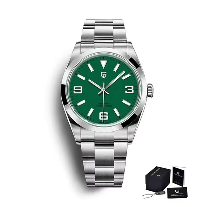 2024 New 40Mm Luxury Men'S Mechanical AR Coated 100M Water Resistant Sapphire Glass Automatic Watch Men Watches