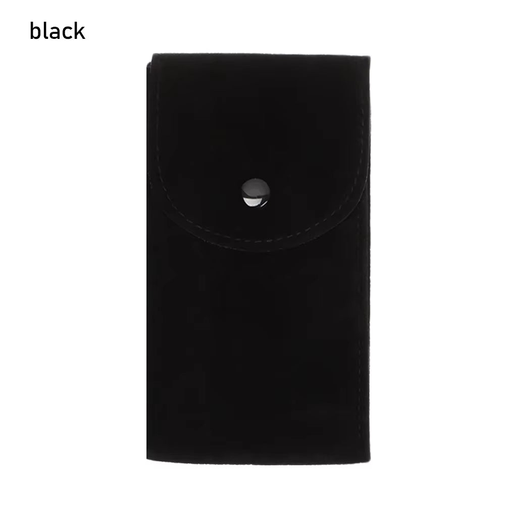 Flannelette Watch Box Holder Storage Bag Anti-Dust Ring Bracelet Protection Case Portable Pockets Watch Collection Accessories
