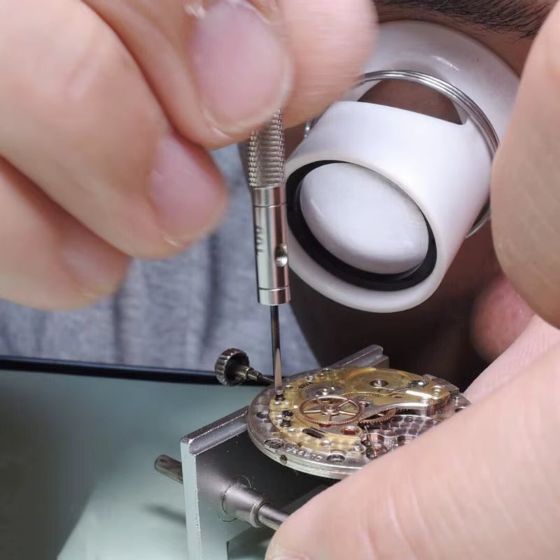 0.8-1.6Mm Steel Screwdriver for Watch Repairing Portable Watch Tools Band Removal with Mini Link Pins Watchmaker Tools 5Pcs/Set