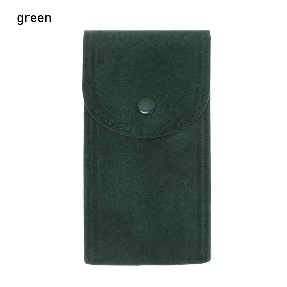 Flannelette Watch Box Holder Storage Bag Anti-Dust Ring Bracelet Protection Case Portable Pockets Watch Collection Accessories
