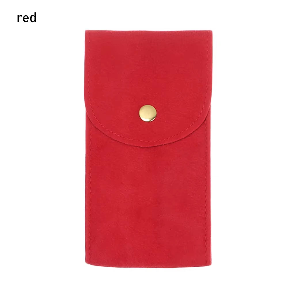 Flannelette Watch Box Holder Storage Bag Anti-Dust Ring Bracelet Protection Case Portable Pockets Watch Collection Accessories