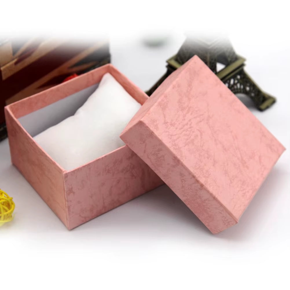 Watch Box Jewelry Wrist Watch Durable Hard Case Square Gift Box for Bracelet Bangle Boxes Gift Box Storage Box