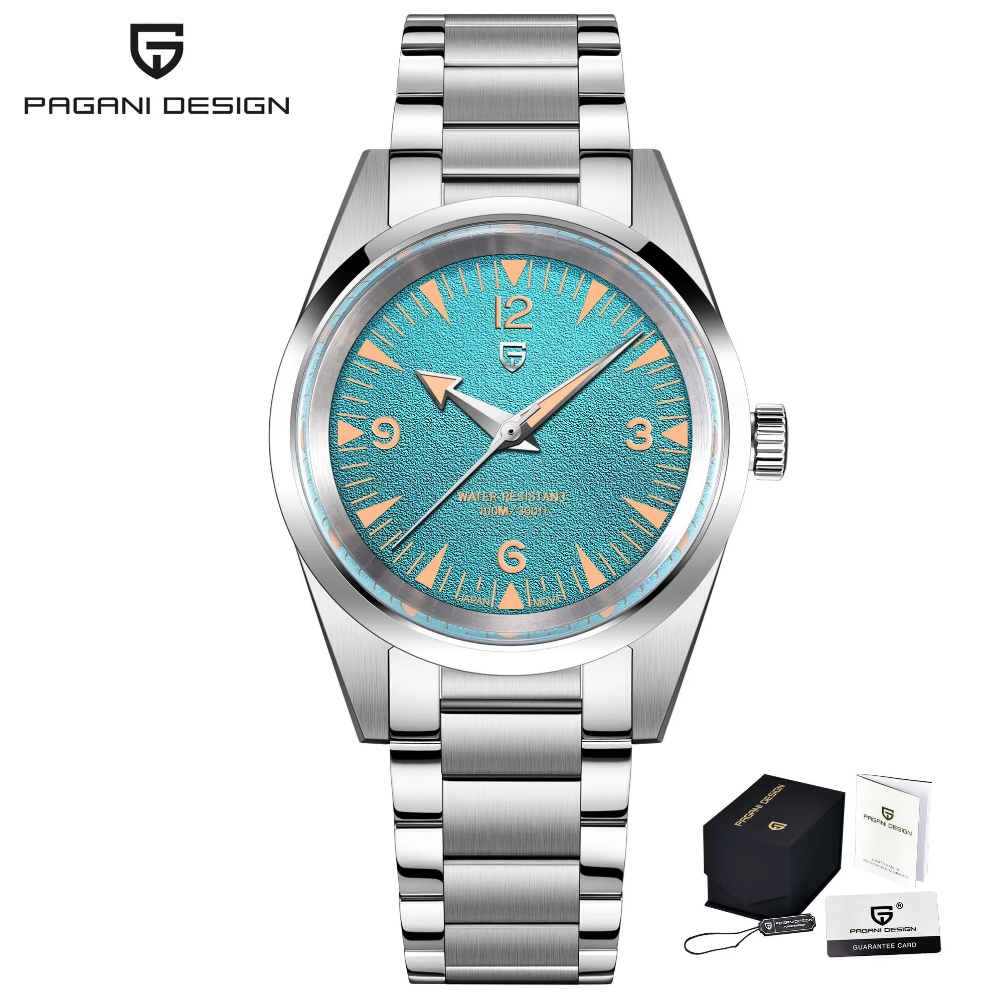 2025 New VH31 Casual Men'S Quartz Watch Luxury Sapphire Stainless Steel Waterproof 10Bar Luminous C3 Reloj Hombre