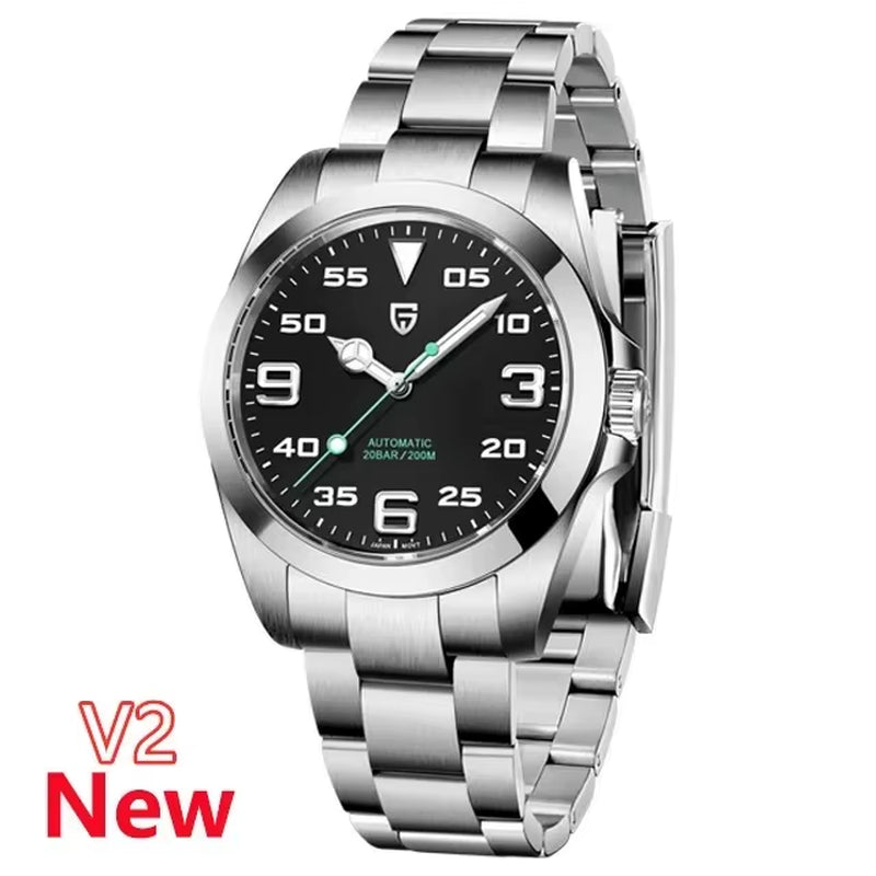 2024 New 40Mm Luxury Men'S Mechanical AR Coated 100M Water Resistant Sapphire Glass Automatic Watch Men Watches