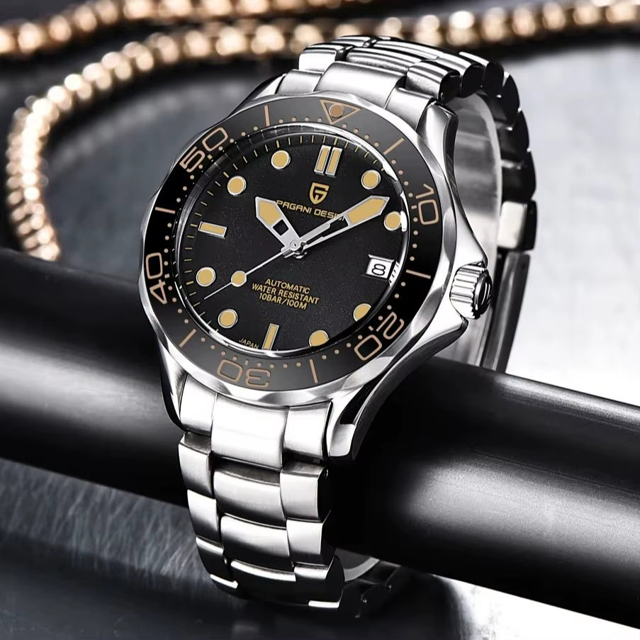 Men'S Watches Luxury Automatic Watch for Men 2025 New Waterproof NH35A Mechanical Wrist Watch Men Sapphire Crystal