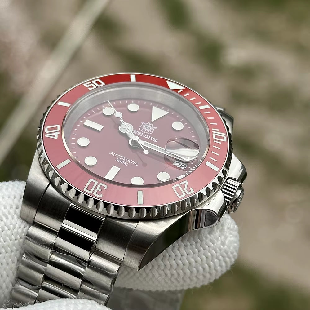 New Watch SD1953C Water Ghost Diver Watch Men 300M Waterproof Sapphire Glass Ceramic Bezel NH35 Automatic Men Dive Wat