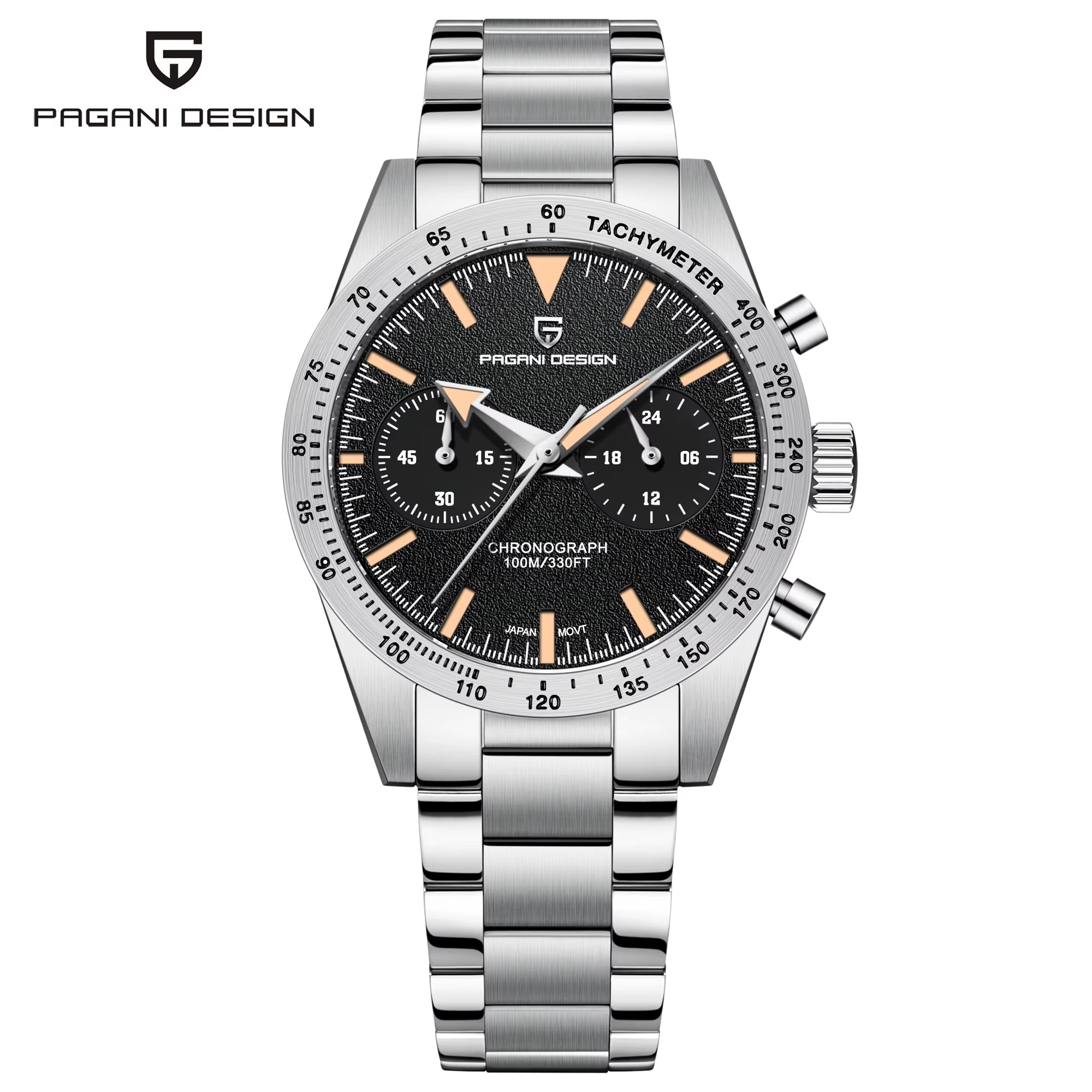 PAGANI DESIGN 2025 New Men'S Watches Top Luxury Man Quartz Wristwatches Chronograph Sapphire Mirror Waterproof Sport Watch Clock